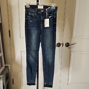 Frame Denim Women's Dark Blue Skinny Jeans